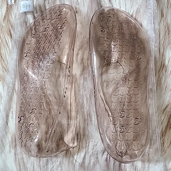 NWT SKIMS Jelly Shoe Size M Clay - Picture 4 of 14